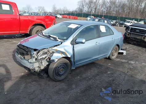 2010 Toyota Yaris из США, поврежденный, VIN JTDBT4K32A4076246
